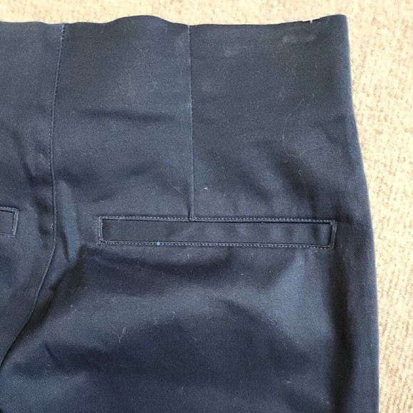 Old Navy Side Zip Skinny Leg Pants Womens Size 6 Navy Blue Cotton Stretch NEW - Picture 7 of 7